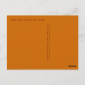 Carte Postale Kiki Était Koo-Koo Pour Klee (Dos)