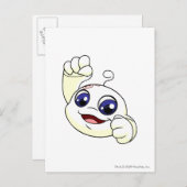 Carte Postale Kiko White (Devant / Derrière)