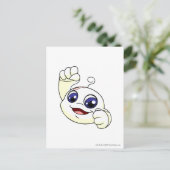 Carte Postale Kiko White (Debout devant)