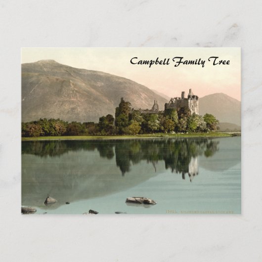 Carte Postale Kilchurn Castle, Argyll et Bute, Écosse (Devant)