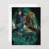 Carte Postale Kili & Fili sur Erebor (Devant / Derrière)