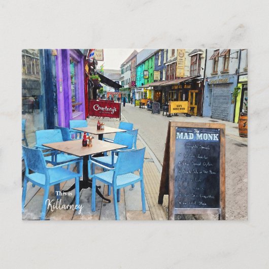 Carte Postale Killarney Colorée-Irlande (Devant)
