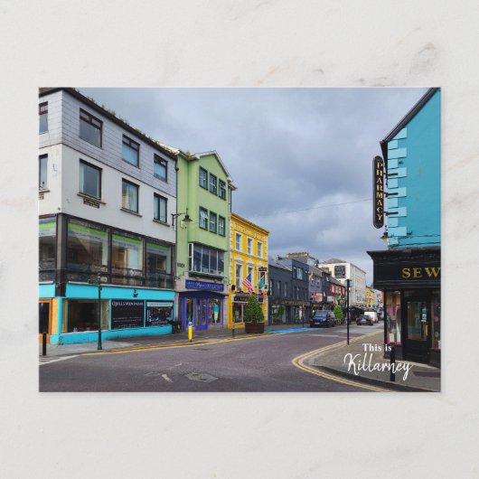 Carte Postale Killarney colorée - Irlande (Devant)