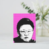 Carte Postale Kim Jong Il (Debout devant)