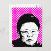 Carte Postale Kim Jong Il (Devant / Derrière)