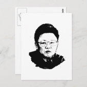Carte Postale Kim Jong Il (Devant / Derrière)