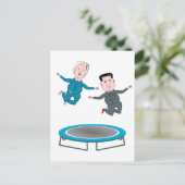 Carte Postale Kim Jong Un et le président Trump (Debout devant)