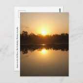 Carte postale Kimberley Sunset (Devant / Derrière)