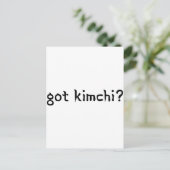 Carte Postale Kimchi ? (Debout devant)