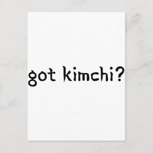 Carte Postale Kimchi ?