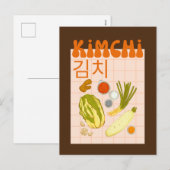 Carte postale Kimchi Holiday (Devant / Derrière)