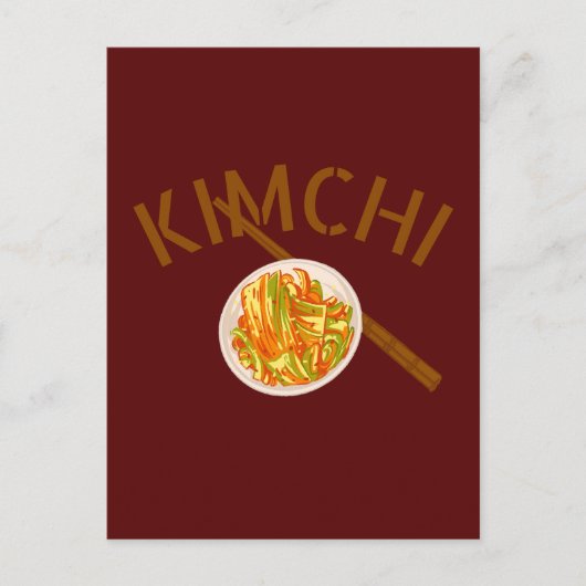Carte Postale kimchi mignon (Devant)
