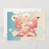 Carte Postale Kimono (Devant / Derrière)