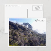 Carte Postale kinabalu bornéo nature (Devant / Derrière)