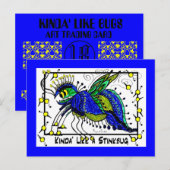 Carte Postale KINDA' like A STINKBUG collectivisation trade (Devant / Derrière)