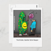 Carte postale Kinder, Gentler Grim Reaper (Devant / Derrière)