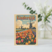 Carte Postale Kinderdijk Holland Netherlands WindMills gifts (Debout devant)
