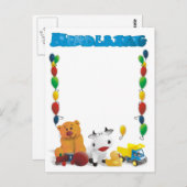 Carte Postale Kindertagsgrüße (Devant / Derrière)