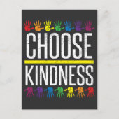 Carte Postale Kindness Choose Genre - Stop Bullies Diffuser L'Am (Devant)