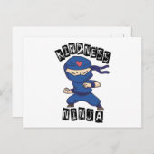 Carte Postale Kindness Ninja (Devant / Derrière)