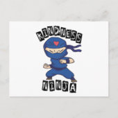Carte Postale Kindness Ninja (Devant)