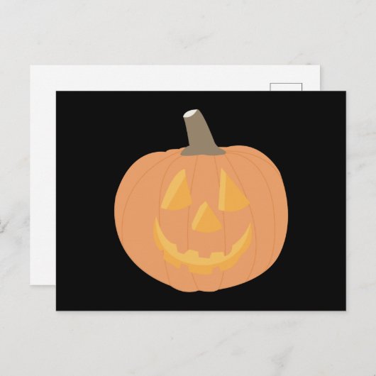 Carte Postale Kine de Halloween (Devant / Derrière)