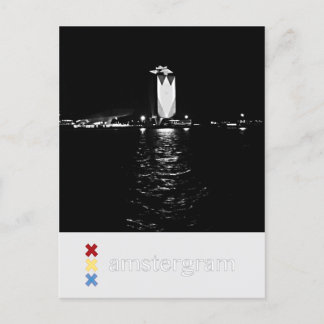 Carte Postale King Amstergram