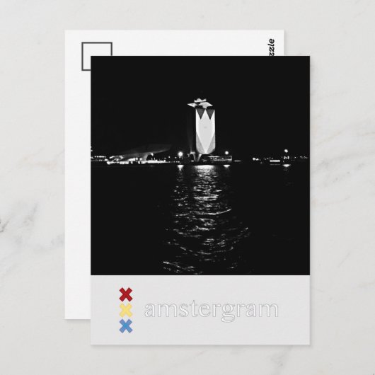 Carte Postale King Amstergram (Devant / Derrière)