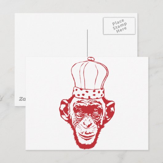Carte Postale King Ape (Devant / Derrière)