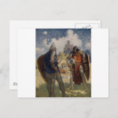 Carte Postale King Arthur & Castle (Devant / Derrière)