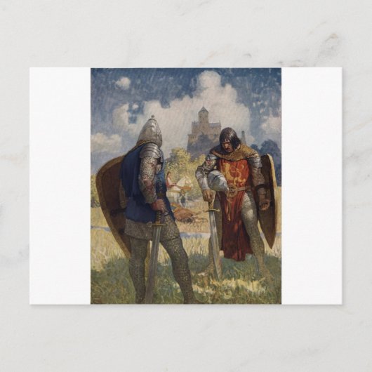 Carte Postale King Arthur & Castle (Devant)