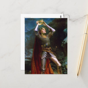 Carte Postale King Arthur par Charles Ernest Butler