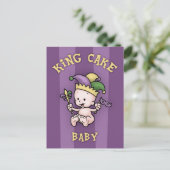 Carte Postale King Cake Baby (Debout devant)