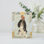 Carte postale King Cavalier & Owl (Debout devant)