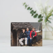 Carte Postale King Charles III Princes William & Harry 2005 (Debout devant)