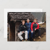 Carte Postale King Charles III Princes William & Harry 2005 (Devant / Derrière)