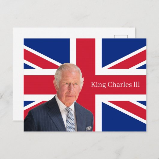 Carte Postale King Charles lll (Devant / Derrière)