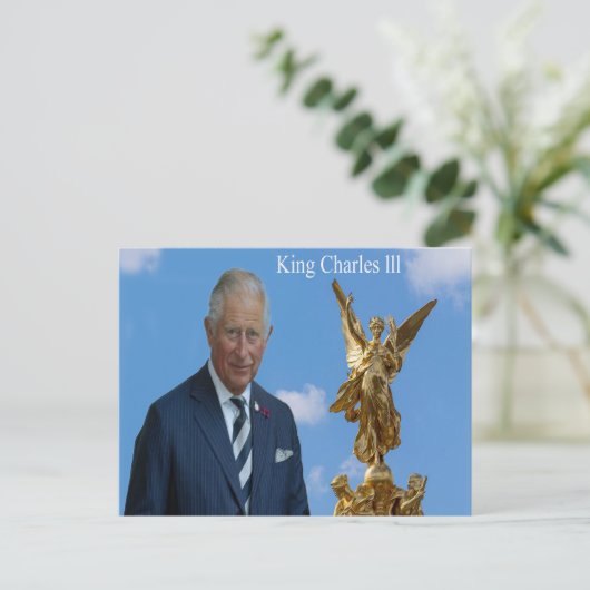 Carte Postale King Charles lll (Debout devant)
