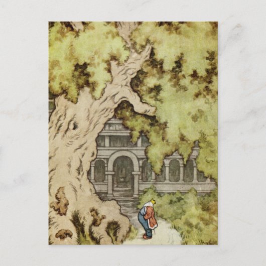 Carte Postale King cherche un arbre géant (Devant)