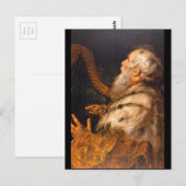 Carte Postale King David', Sir Peter Paul_Dutch Masters (Devant / Derrière)