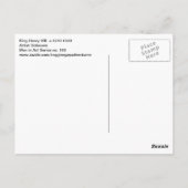 Carte Postale King Henri VIII (Dos)