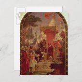 Carte Postale King John Granting the Magna Carta en 1215, 1900 (Devant / Derrière)