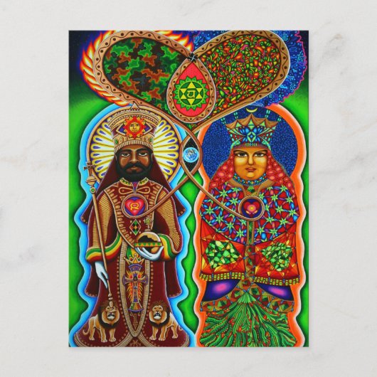 Carte Postale King n Queen (Devant)