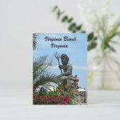 Carte Postale King Neptune Park, Virginia Beach, VA (Debout devant)