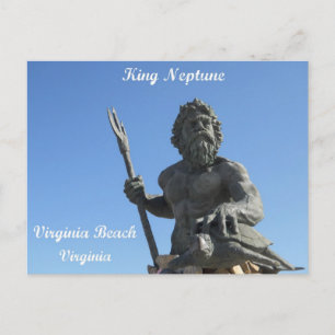 Carte Postale King Neptune, Virginia Beach, Virginia