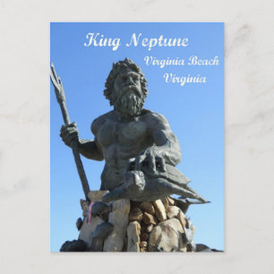 Carte Postale King Neptune, Virginia Beach, Virginia