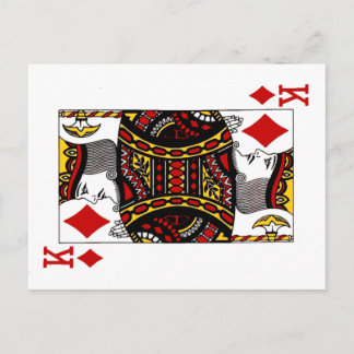 Carte Postale King of Diamonds