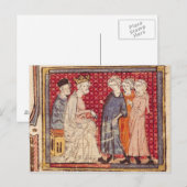 Carte Postale King Philippe I, Grandes Chroniques de France (Devant / Derrière)