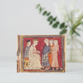 Carte Postale King Philippe I, Grandes Chroniques de France (Debout devant)