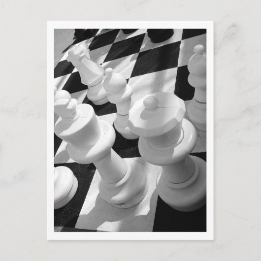 Carte Postale King & Queen, B&W (Devant)